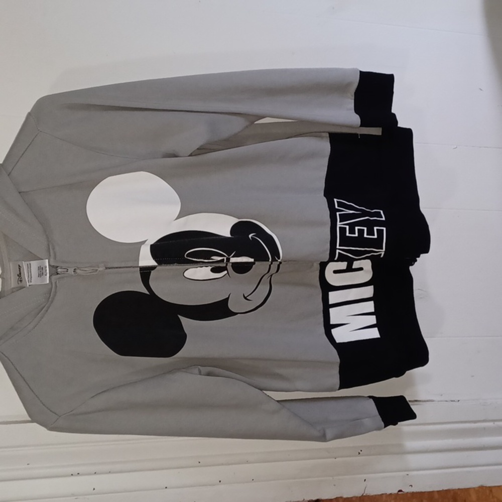 Disney Mickey Mouse youth XL 14/16 zip hoodie EUC